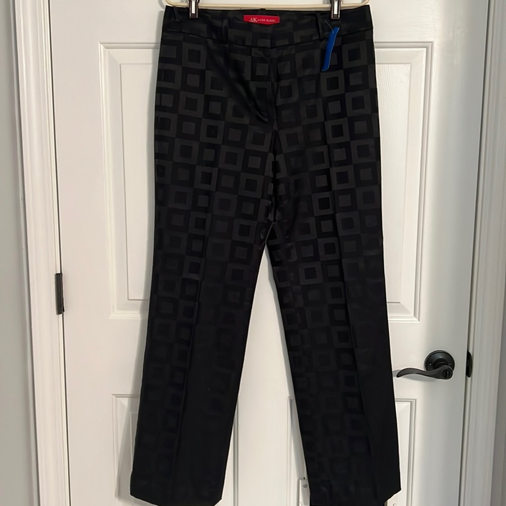 Vintage Anne Klein Geo Print slacks